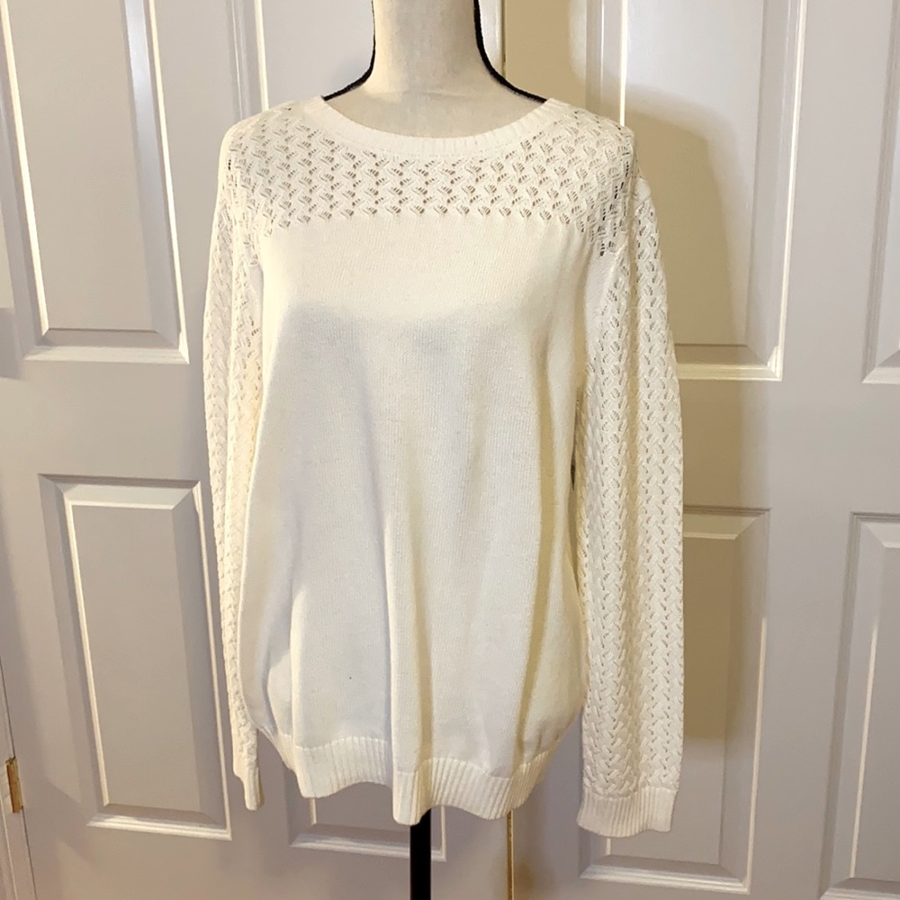 NWT Ann Taylor Loft Cotton Sweater